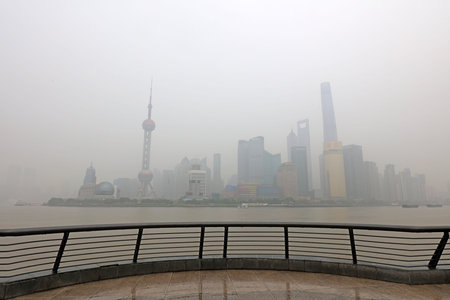 Shanghai Bund Architectural Scenery, Shanghai City, China