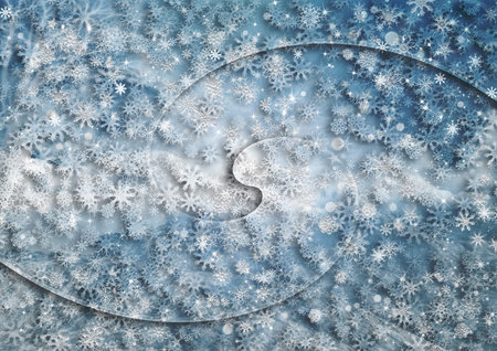 Christmas decoration backgroundの写真素材