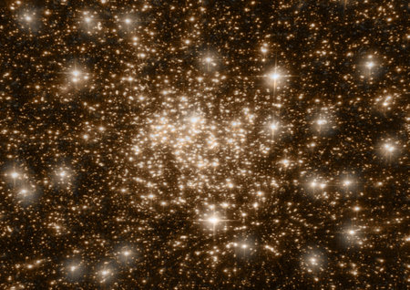 Stars of a planet and galaxy in a free space
