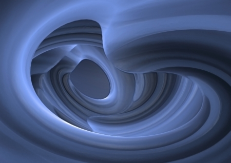 Abstract background in black and blueの写真素材