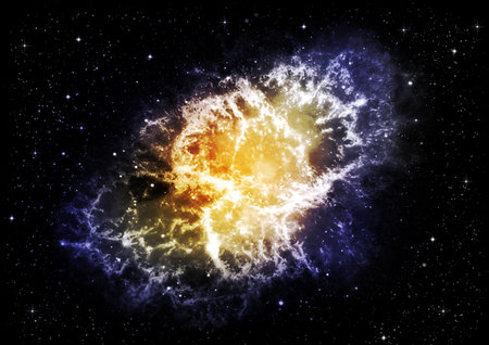 Stars in deep space