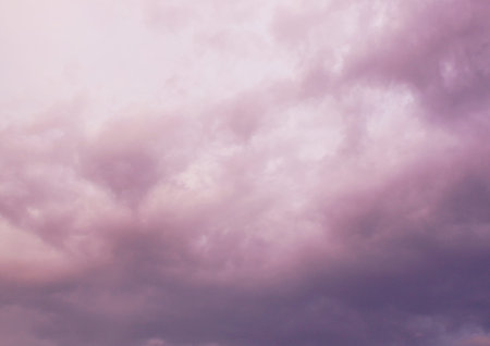 white clouds in a blue sky