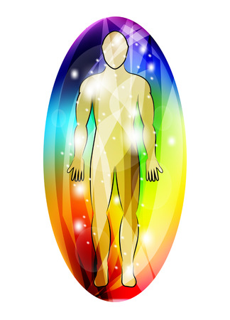 Human aura, vectorのイラスト素材