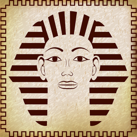 Pharaoh Tutankhamunのイラスト素材