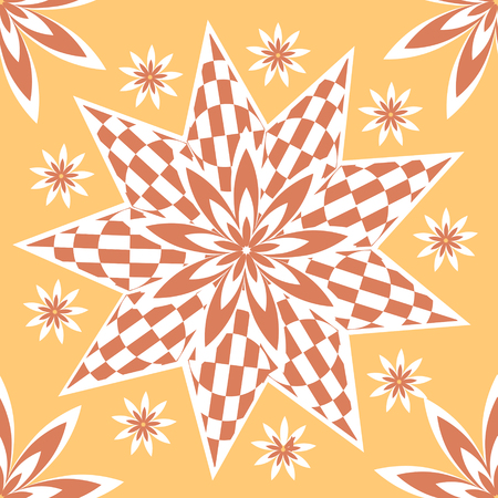Seamless Pattern Background - for design and scrapbook vector illustrationのイラスト素材
