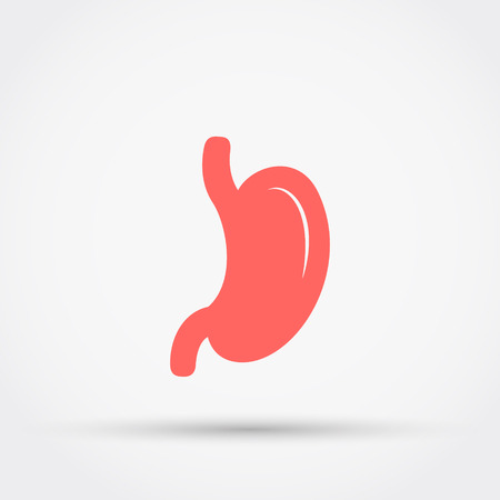 Stomach icon illustration.のイラスト素材