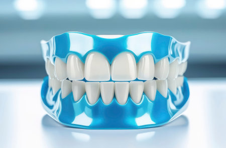 Dental teeth orthodontic dentistry teachng model with gumsの素材