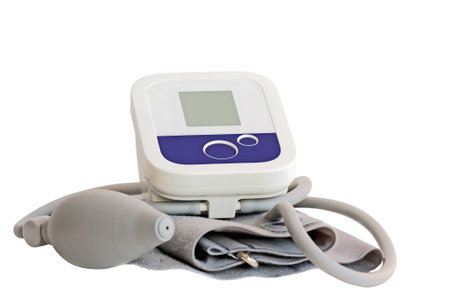 Tonometer, isolated on a white background.