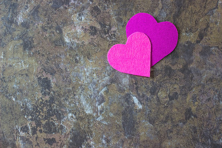 heart, love, Valentine, day, emotion,  feelings, gray,  purple, pink, wishesの写真素材