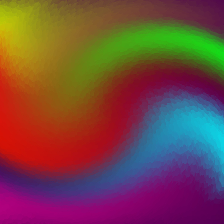 Rainbow color lines. Background. Red, green, blue, purple, yellowのイラスト素材