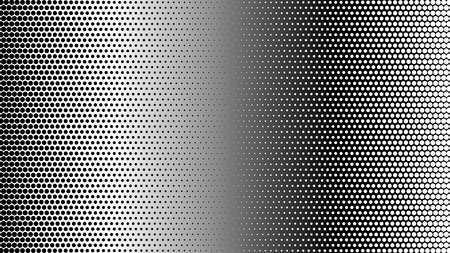 Abstract halftone pattern texture. Background is black and white. Points.のイラスト素材