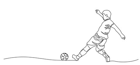 Vector illustration. Football. Ball. A celebration of football illustration.のイラスト素材