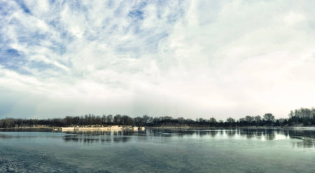 Wide lake