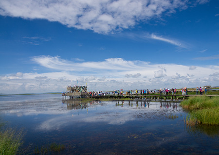 Ruoergai Flower Lakeのeditorial素材