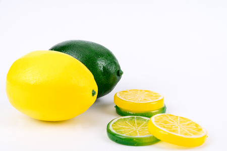 Photo of lemon  and  limeの写真素材