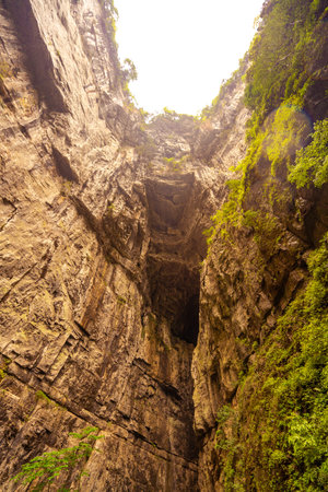 Sanqiao scenic spot, wulong tiankeng, sichuan province, China