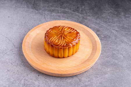 Mooncake for Chinese traditional Mid-Autumn Festivalの写真素材