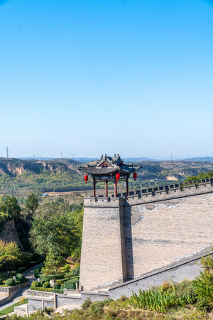 Wang jia courtyard, Shanxi Province, Chinaのeditorial素材