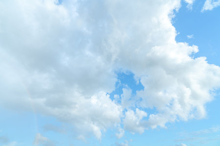 Blue sky on a sunny day