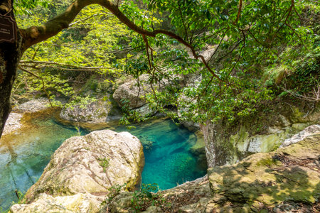 Mountains scenery in China