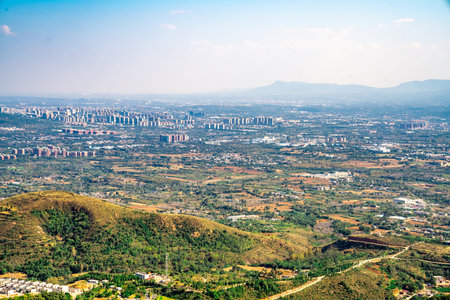 Red Stone Forest scenic spot of Fuxi Mountain, Henan Province, China