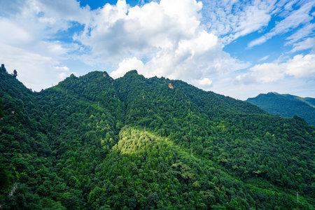 Scenery of Zhangjiajie Scenic area in Hunan Province, Chinaの写真素材