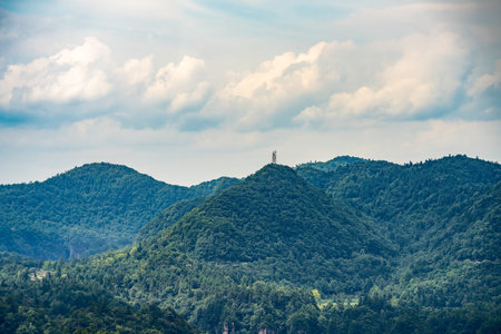 Scenery of Zhangjiajie Scenic area, Hunan Province, Chinaの写真素材