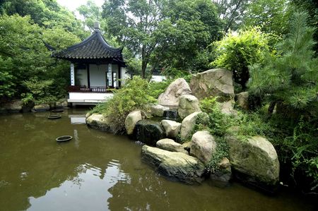 Chinese Classical Gardens of Suzhouの写真素材