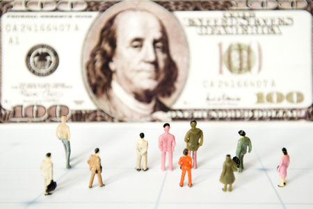 dollar business conceptの写真素材