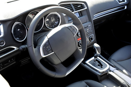 Car steeringの写真素材