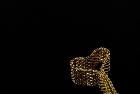 oro detail on a white background , heartの写真素材