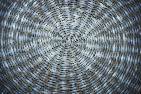 handmade wicker surface interlaced , bottom of a boxの写真素材