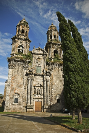 Facade of the Monastery of Sobrado in northern Spainの写真素材