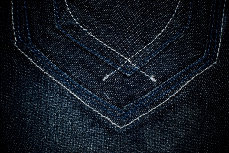 Fabric texture worn jeans, background, fiberの写真素材