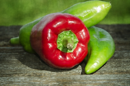 group of vegetables on a table outdoorsの写真素材