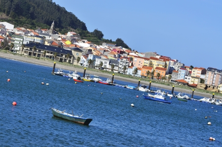 seaside village on the north coast of Spainのeditorial素材