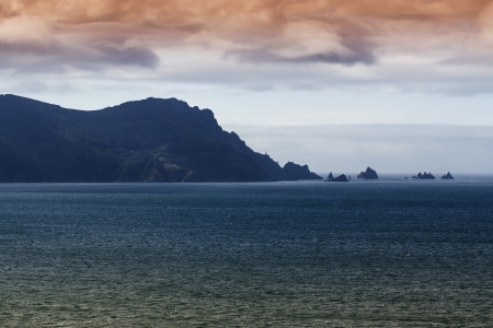 Cape Ortegal on the Atlantic coast of Galiciaの写真素材