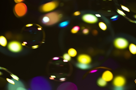 Soap bubbles colors.の写真素材