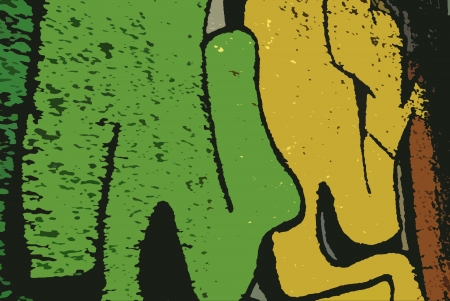 multi-colored abstract form の写真素材