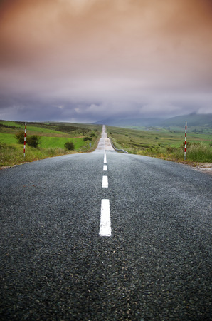 Country Road in the north of Spain.の写真素材