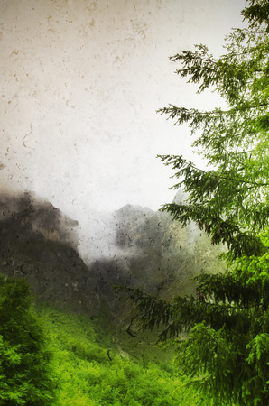 Picos de Europa mountains' range in northern Spain.の写真素材
