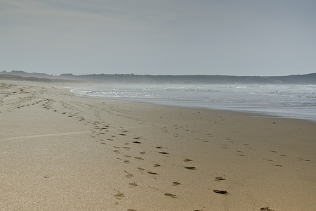 Coast of Galicia. Beautiful place in the north of Spain.の写真素材
