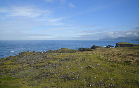 Coast of Galicia. Beautiful place in the north of Spain.の写真素材