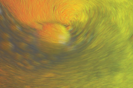 Abstract shapes of oil and paint mixtureの写真素材