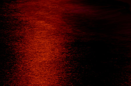 abstract lights beach at night