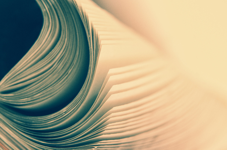 Rolls of newspapersの写真素材