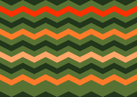 christmas tree color zig zag seamless textureのイラスト素材