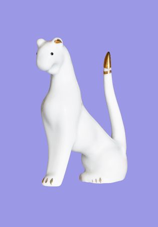 Porcelain figurine の写真素材