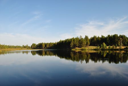 Beautiful water landscape の写真素材