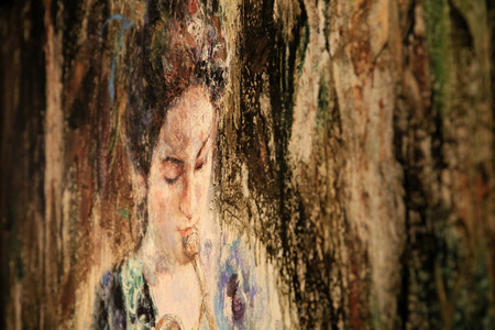oil paintingのeditorial素材